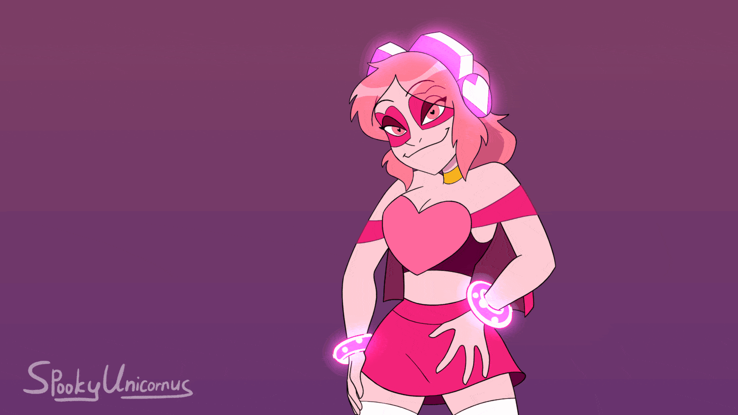 flat colors (+glow)
